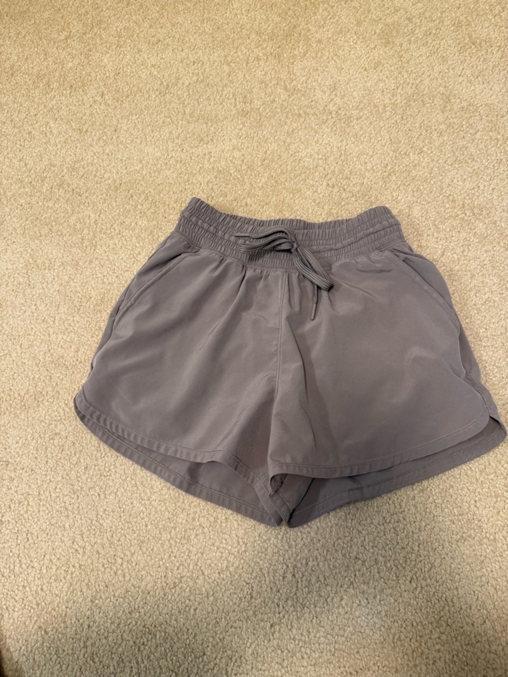 Abercrombie & Fitch Women's Athletic Shorts - Taupe Gray